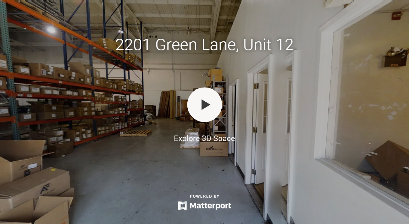 Virtual Tour - Bristol Commerce Center, 2201 Green Lane, Unit 12, Levittown, PA