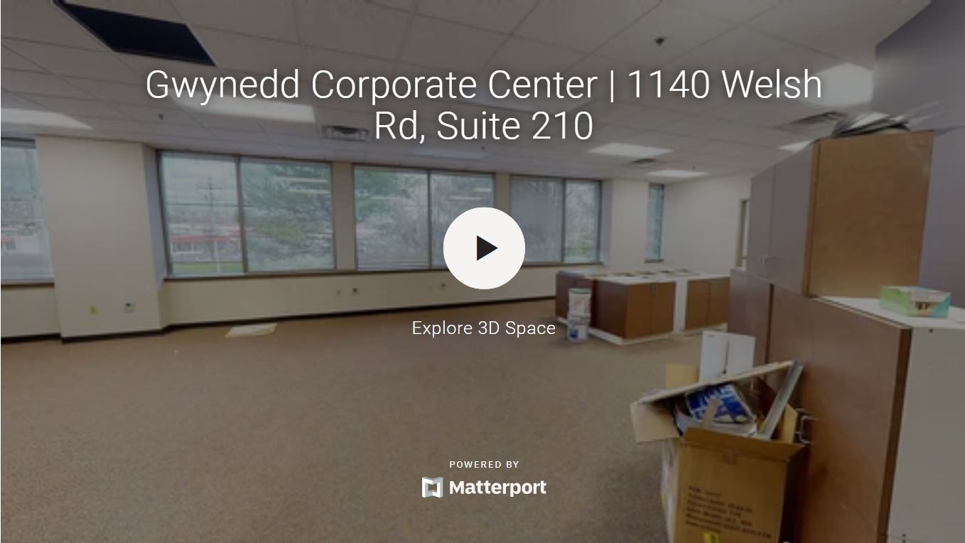 Virtual Tour - Gwynedd Corporate Center, 1140 Welsh Road, Suite 210, North Wales, PA